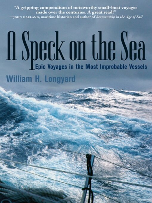 Title details for A Speck on the Sea by William Longyard - Wait list